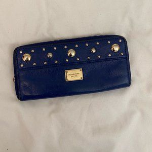 Micheal Kors Nave Blue With Gold Hardware. Used Once, Good Condition.